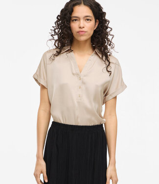 VILA Blouse RAVENNA VILA CEMENT