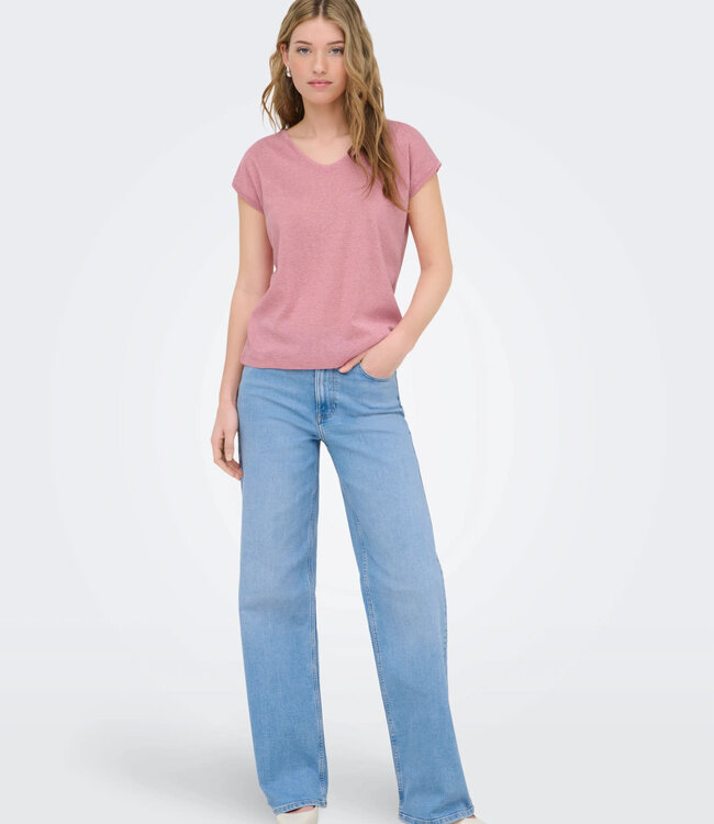 ONLY T shirt SILVERY ONLY BONBON