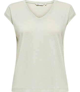 ONLY T shirt SILVERY ONLY GREEN LILY