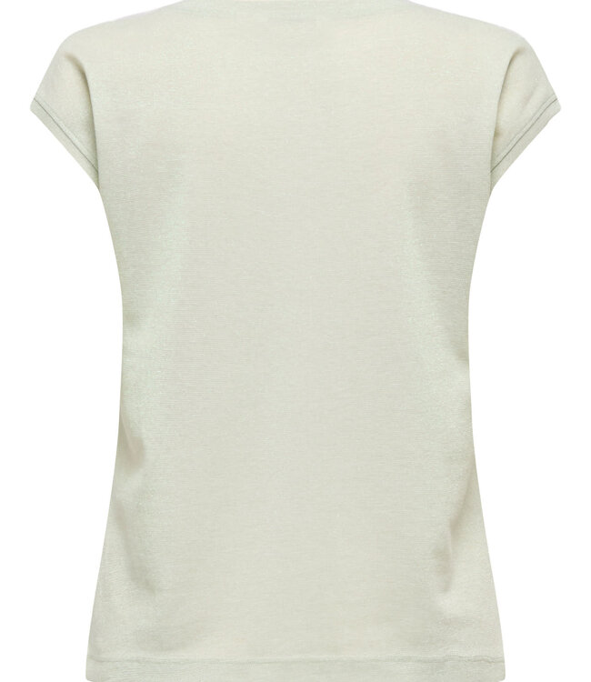 ONLY T shirt SILVERY ONLY GREEN LILY