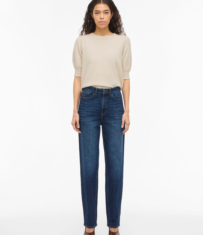 VILA Pull RIL O-NECK VILA SUPER LIGHT NATURAL ME