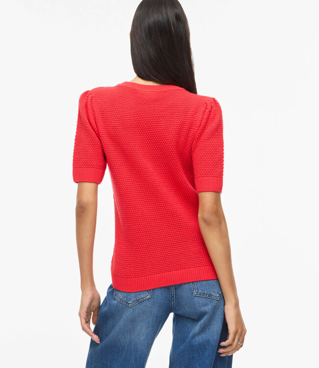 VILA Pull,DALO O-NECK VILA HIBISCUS