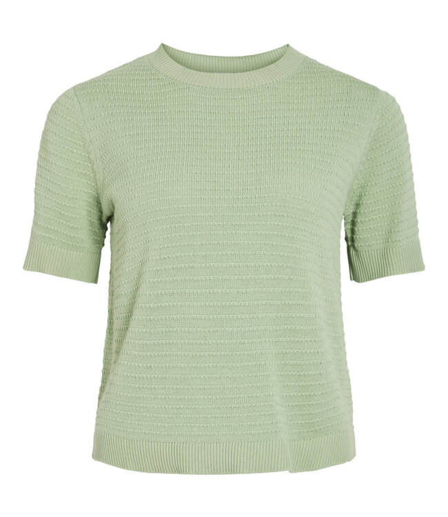 VILA Pull OLLO O-NECK VILA SMOKE GREEN