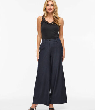 VILA Broek OFALA WIDE VILA  NAVY BLAZER