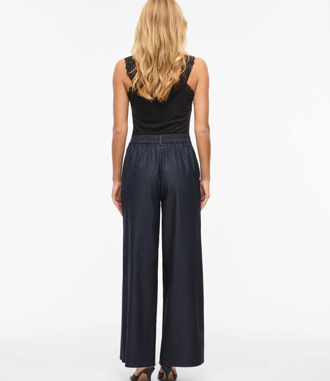 VILA Broek OFALA WIDE VILA  NAVY BLAZER