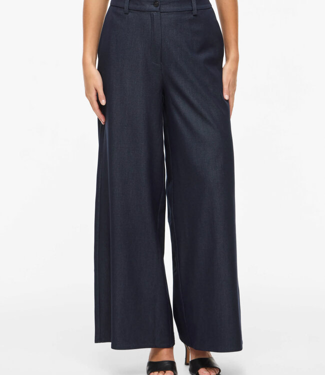 VILA Broek OFALA WIDE VILA  NAVY BLAZER