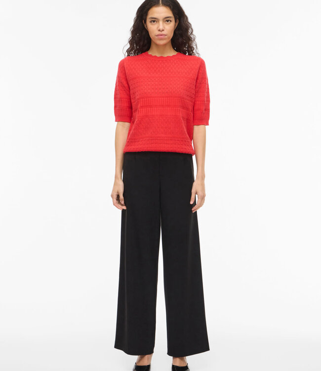 VILA Pull MILOS O-NECK VILA HIBISCUS