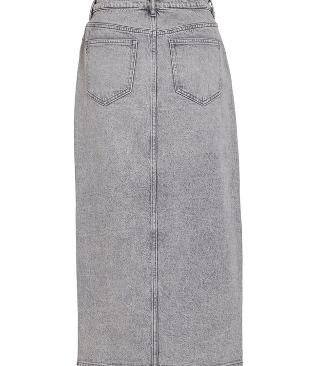 VILA Rok JEANS JAF VILA LIGHT GREY DENIM