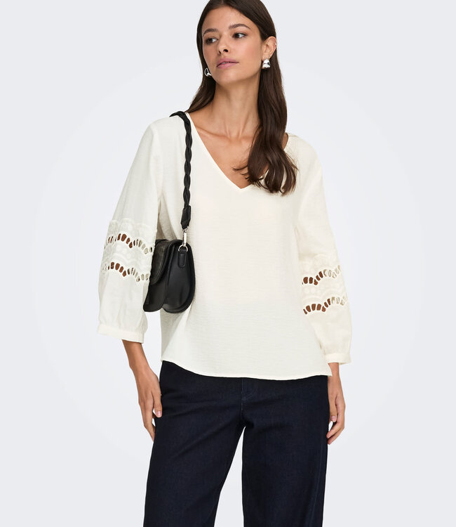 JDY Blouse HANNAH LIFE JDY CLOUD DANCER