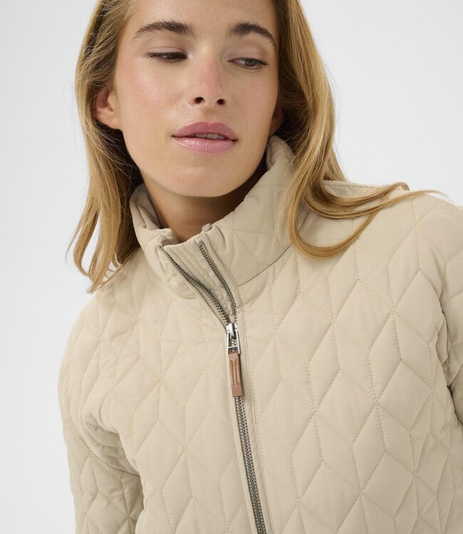 KAFFE Jas LEILA QUILT KAFFE FEATHER GRAY 151305