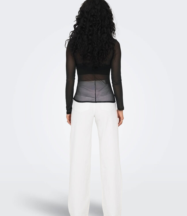 JDY Top ELSA MESH JDY BLACK