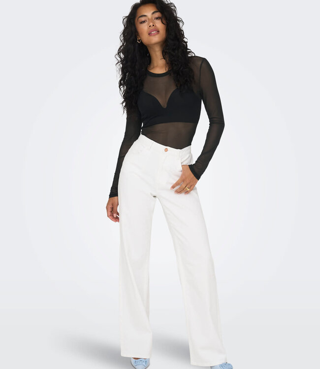 JDY Top ELSA MESH JDY BLACK