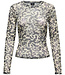 JDY Top ELSA MESH JDY GREIGE LEO