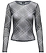 JDY Top ELSA MESH JDY PHANTOM CHECKS