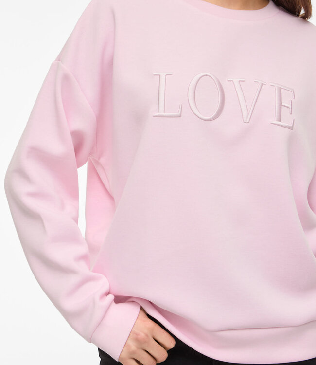 VILA Pull SWEATER REFLECT VILA CHERRY BLOSSOM  LOVE