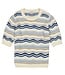 GARCIA Pull STRIPE GARCIA WHITECAP BLUE