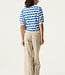 GARCIA Pull STRIPE GARCIA COBALT BLUE