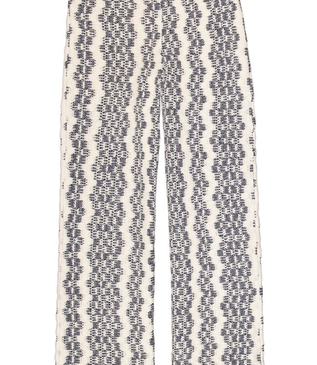 GARCIA Broek SUMMER PRINT GARCIA ECRU BLUE