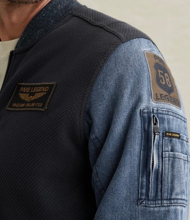 PME LEGEND Jas DENIM JACQUARD TWILL PME LEGEND MOOD INDIGO