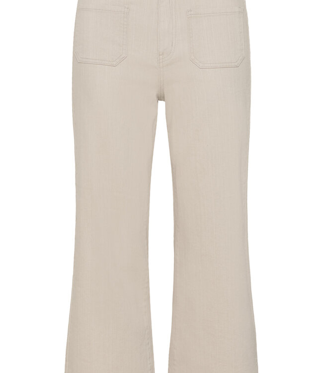 KAFFE Broek BROOK CROPPED MOONBEAM 130000