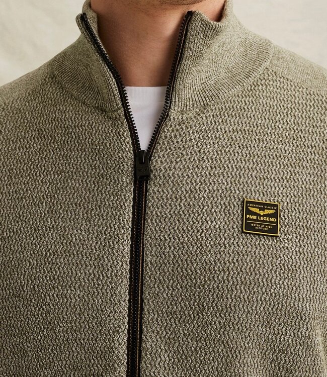 PME LEGEND Jas ZIP COTTON MODAL PME LEGEND IVY GREEN