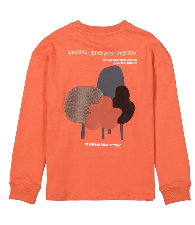 GARCIA T-Shirt NO PLANS TODAY  GARCIA MINI BOYS RUSTY