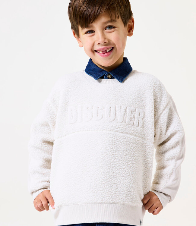 GARCIA Pull TEDDY DISCOVER GARCIA MINI BOYS MOONBEAM