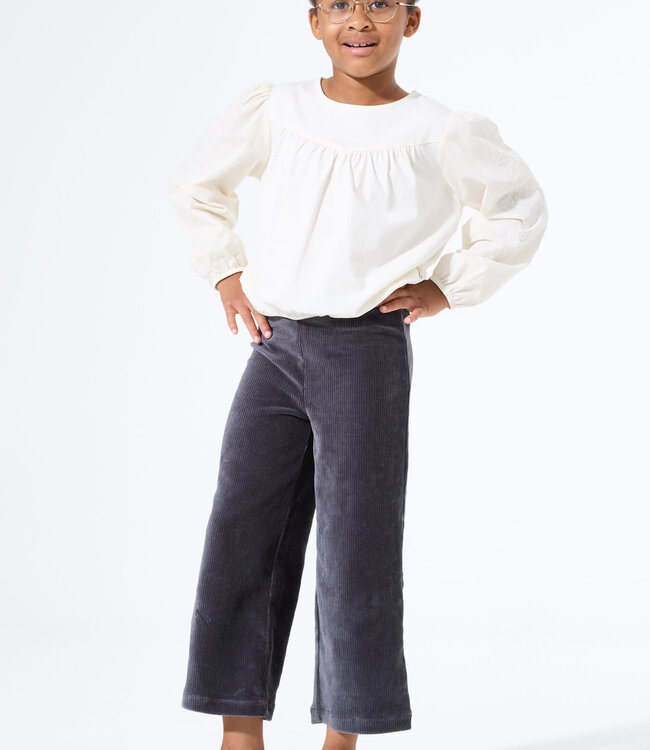 GARCIA Broek RIBBEL GACIA MINI GIRLS DARK GREY