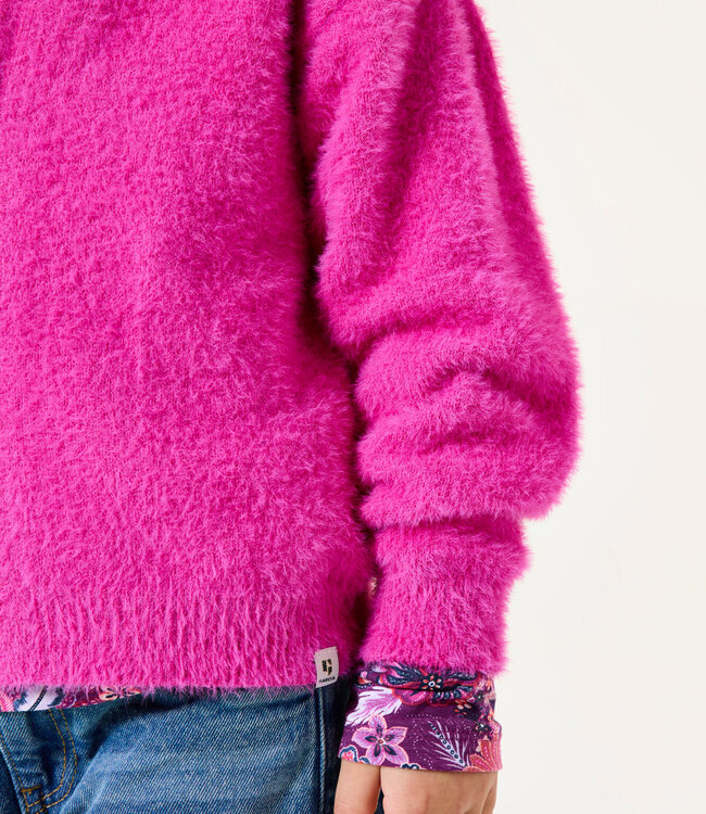 GARCIA Gilet FLUFFY GARCIA MINI GIRLS ROSE VIOLET