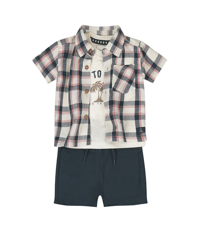 DIRKJE Baby SET 3 HEMD SHORT DIRKJE MULTI