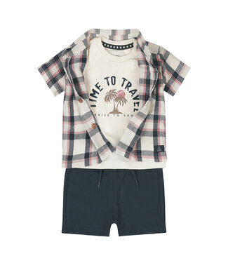DIRKJE Baby SET 3 HEMD SHORT DIRKJE MULTI
