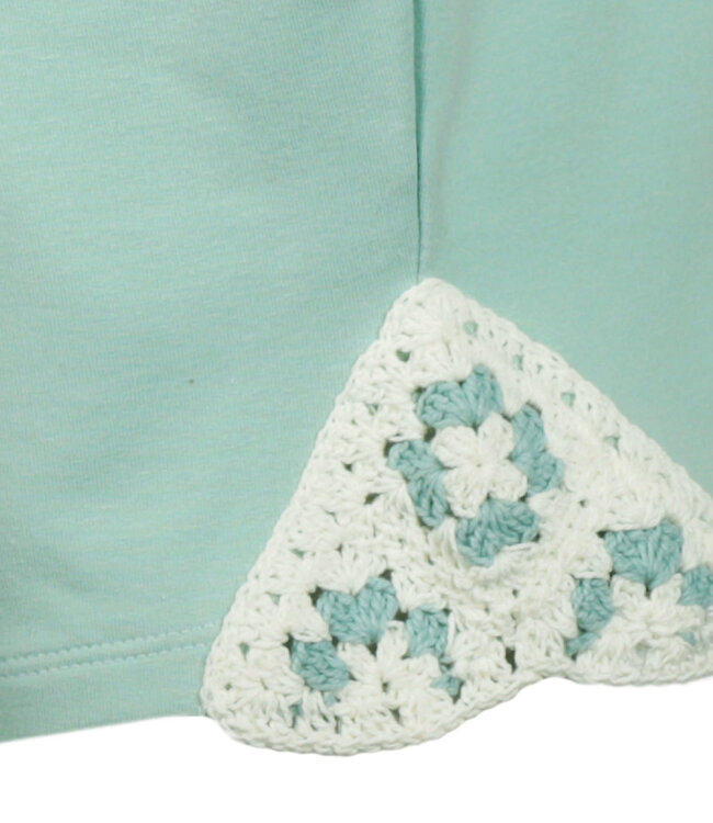 NO WAY MONDAY Short PATCHWORK NO WAY MONDAY GIRLS TURQUOISE