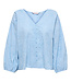ONLY Blouse ZION V-NECK ONLY SOFT CHAMBRAY