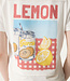 GARCIA T-Shirt LEMON BACKPRINT GARCIA GIRLS WHITE