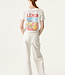 GARCIA T-Shirt LEMON BACKPRINT GARCIA GIRLS WHITE