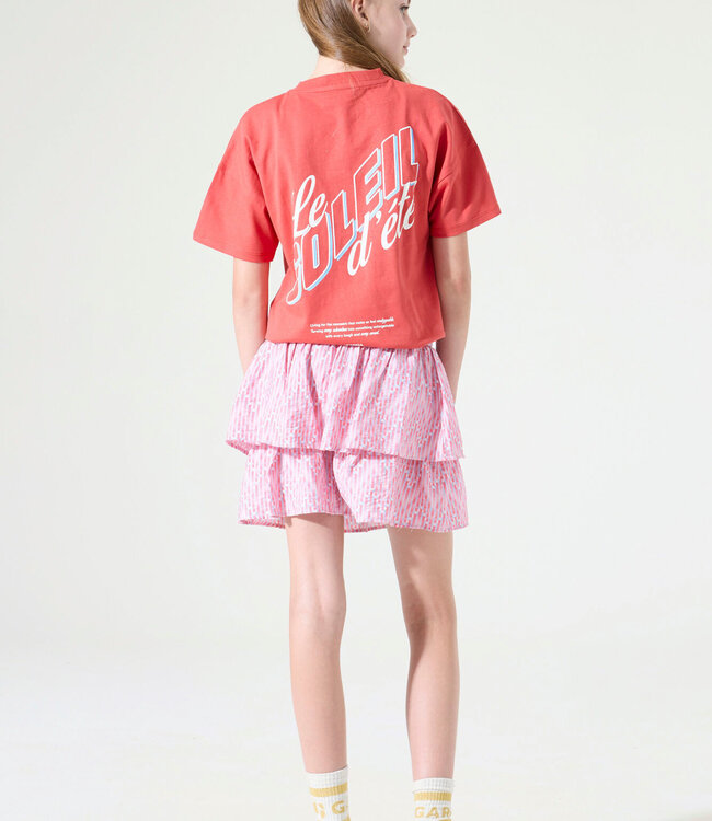 GARCIA Skort FLUFFY GARCIA GIRLS ECRU ROZE