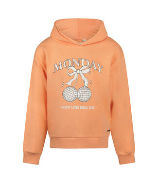 NO WAY MONDAY Hoodie MONDAY NO WAY MONDAY GIRLS FADED ORANGE