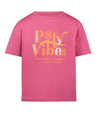 NO WAY MONDAY T-Shirt VIBES NO WAY MONDAY GIRLS FUSHIA