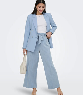 ONLY Broek MARSA SOLID PAPERBAG ONLY FADED DENIM