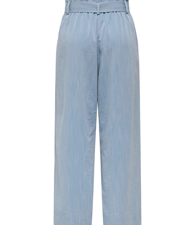 ONLY Broek MARSA SOLID PAPERBAG ONLY FADED DENIM