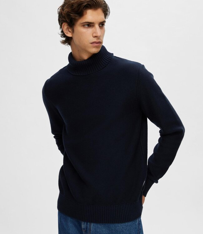 SELECTED HOMME Pull AXEL ROLL NECK  Selected Homme SKY CAPTAIN