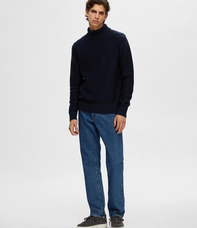 SELECTED HOMME Pull AXEL ROLL NECK  Selected Homme SKY CAPTAIN