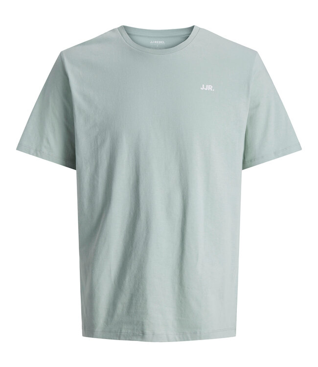 JJ REBEL T-Shirt LOGO REBEL AQUA GRAY