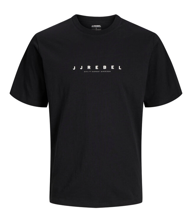 JJ REBEL T-Shirt ROCKY LOGO JJ REBEL BLACK