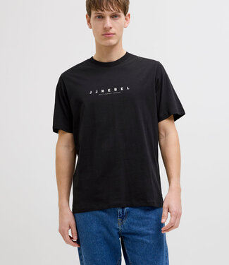 JJ REBEL T-Shirt ROCKY LOGO JJ REBEL BLACK