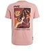 PME LEGEND T-Shirt PME LEGEND R-Neck Jersey BACK PRINT PLAY BLUSH