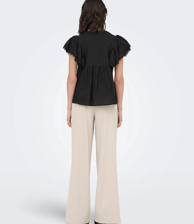 JDY Broek GEGGO BUTTON JDY CHATEAU GRAY