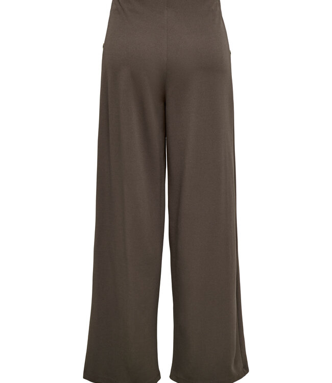 JDY Broek GEGGO BUTTON JDY CHOCOLATE BROWN