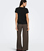 JDY Broek GEGGO BUTTON JDY CHOCOLATE BROWN