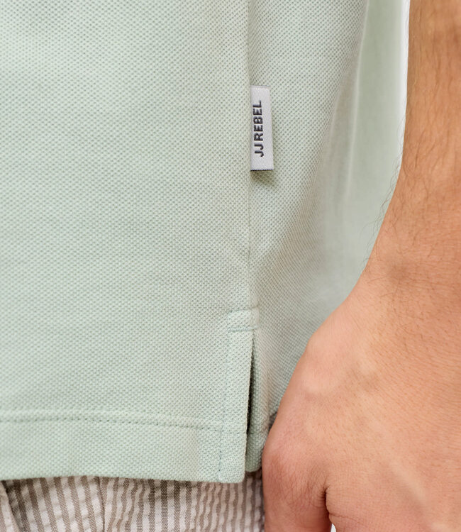 JJ REBEL Polo EVANS JJ REBEL AQUA GRAY
